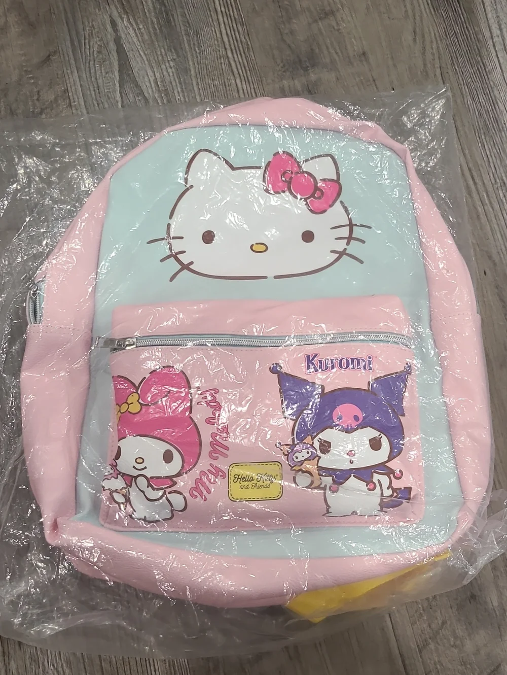 Hello Kitty Kids Backpack - Pink & Light Blue